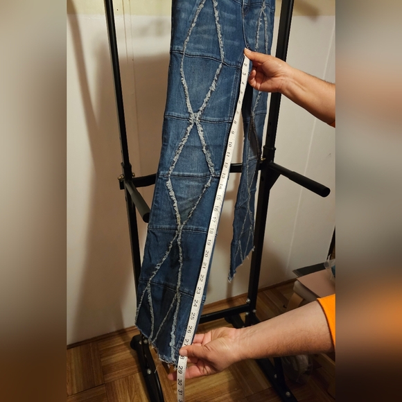 Frayed Pattern jeans - Picture 3 of 3